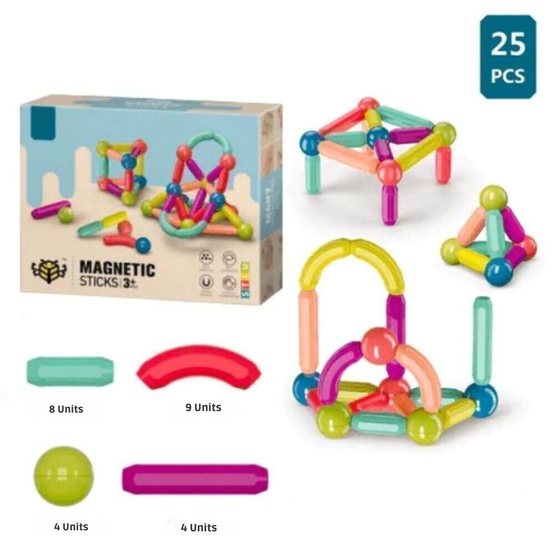 Children's Toy with Magnetic Pieces - MagneticKids + Exclusive Gift